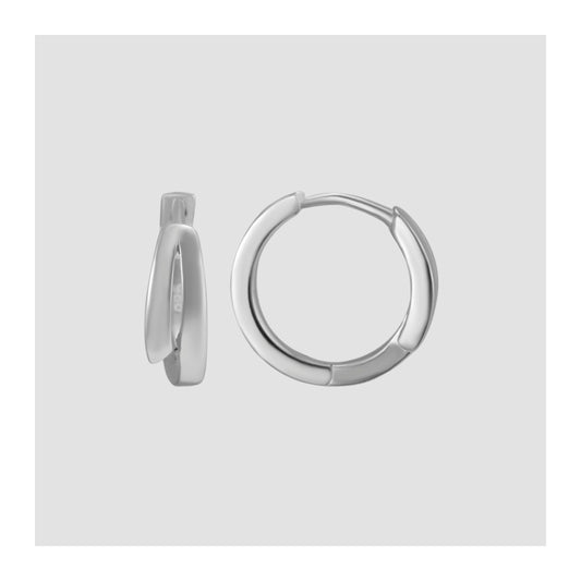 Damen Ohrringe – Klappcreole aus 925 Silber