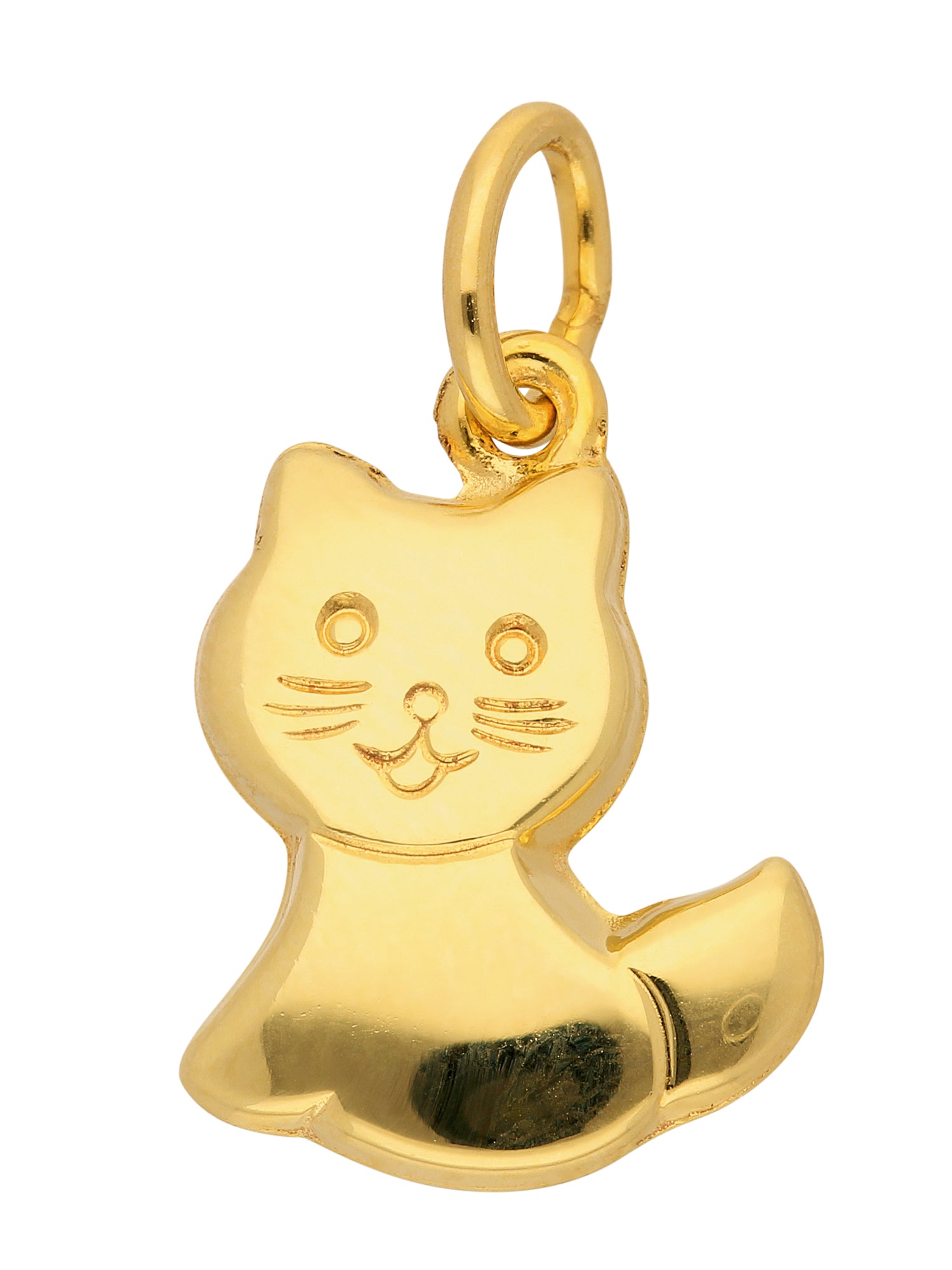 Adelia´s 333 Gold Anhänger Katze