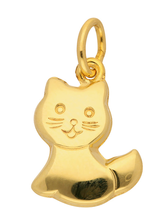 Adelia´s 333 Gold Anhänger Katze
