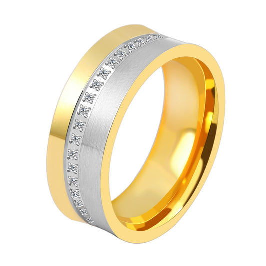 Damen Ring aus Edelstahl
