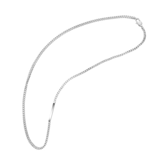Herren Halskette aus Edelstahl 61 cm