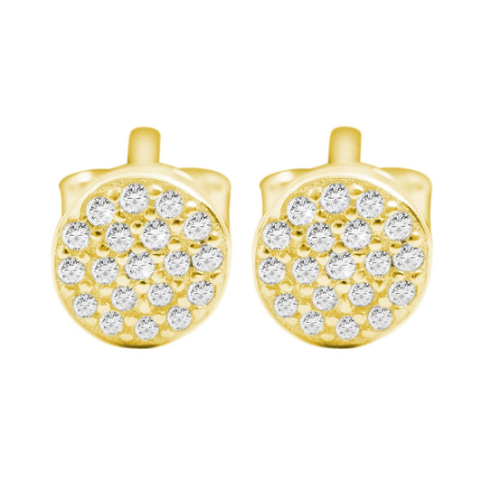 Damen Ohrringe – Ohrstecker aus 925 Silber mit Zirkonia