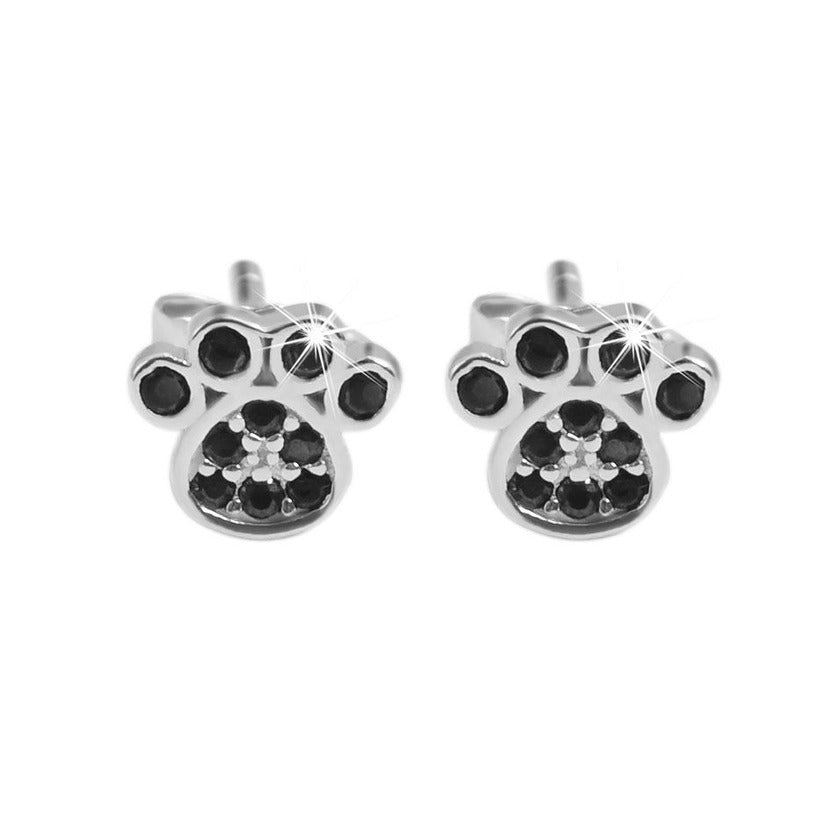 Mädchen Ohrringe – Ohrstecker aus 925 Silber mit Zirkonia