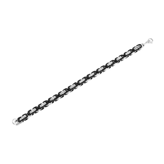 Herren Armband aus Edelstahl 19,5 cm