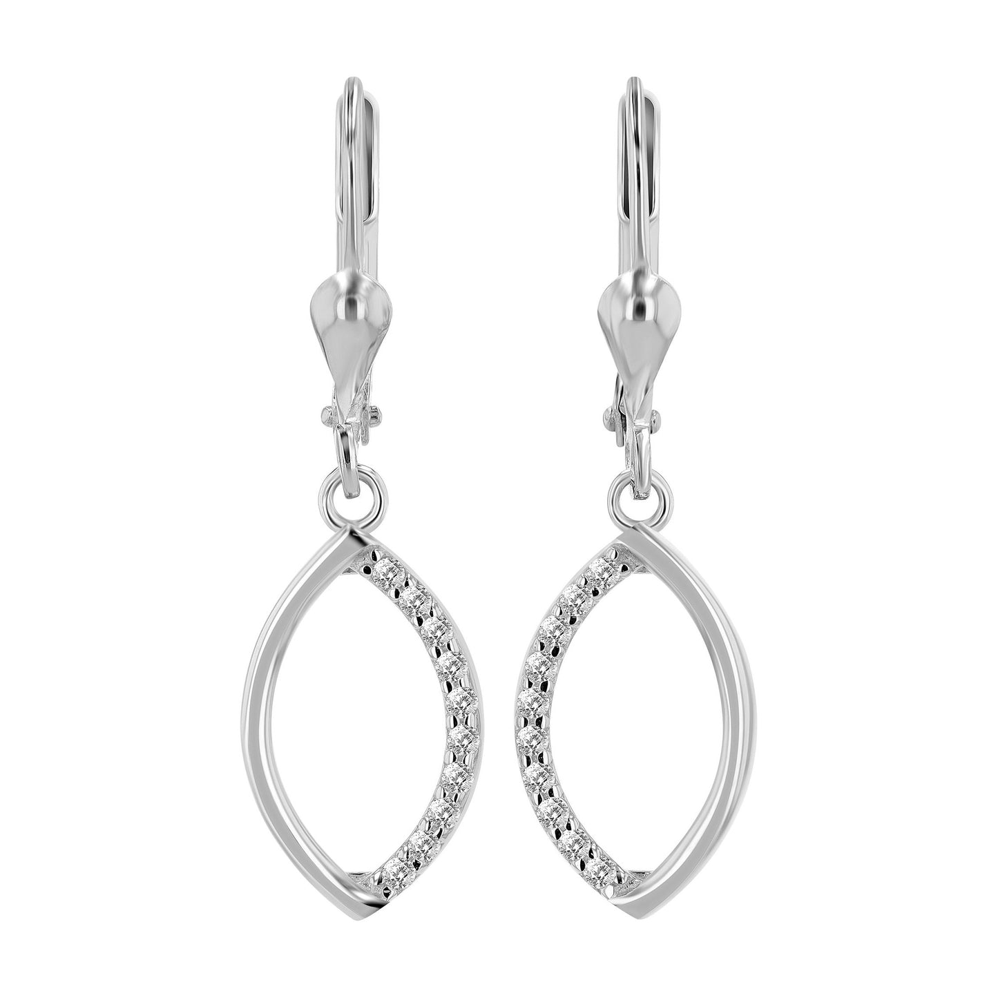 Damen Anhänger aus 333 Gold mit Zirkonia