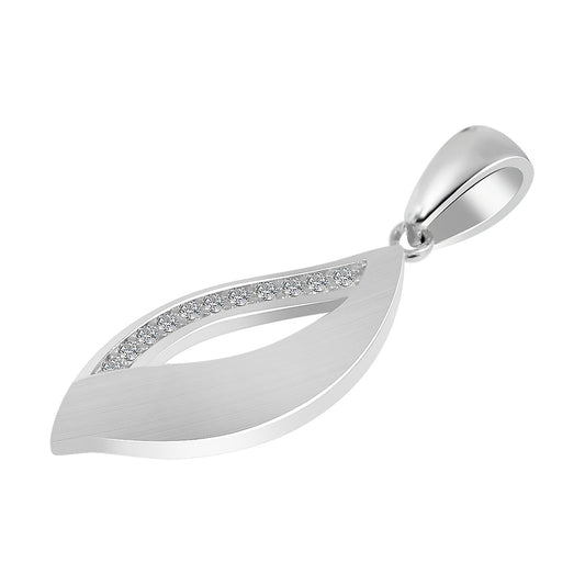 Damen Anhänger aus 925 Silber mit Zirkonia