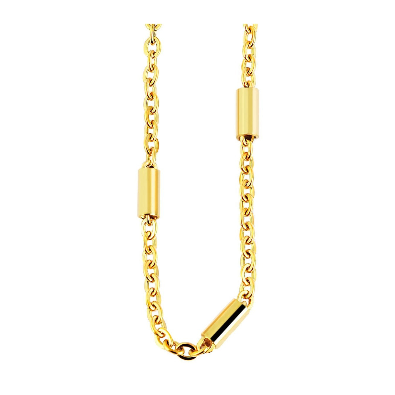 Damen Halskette – Ankerkette aus Edelstahl