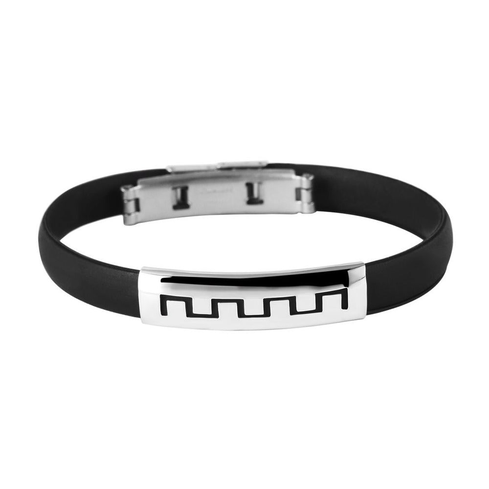 Unisex Armband – Armreif aus Kautschuk Ø 6,5 cm cm