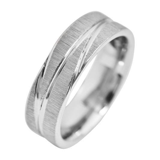 Herren Ring aus Edelstahl