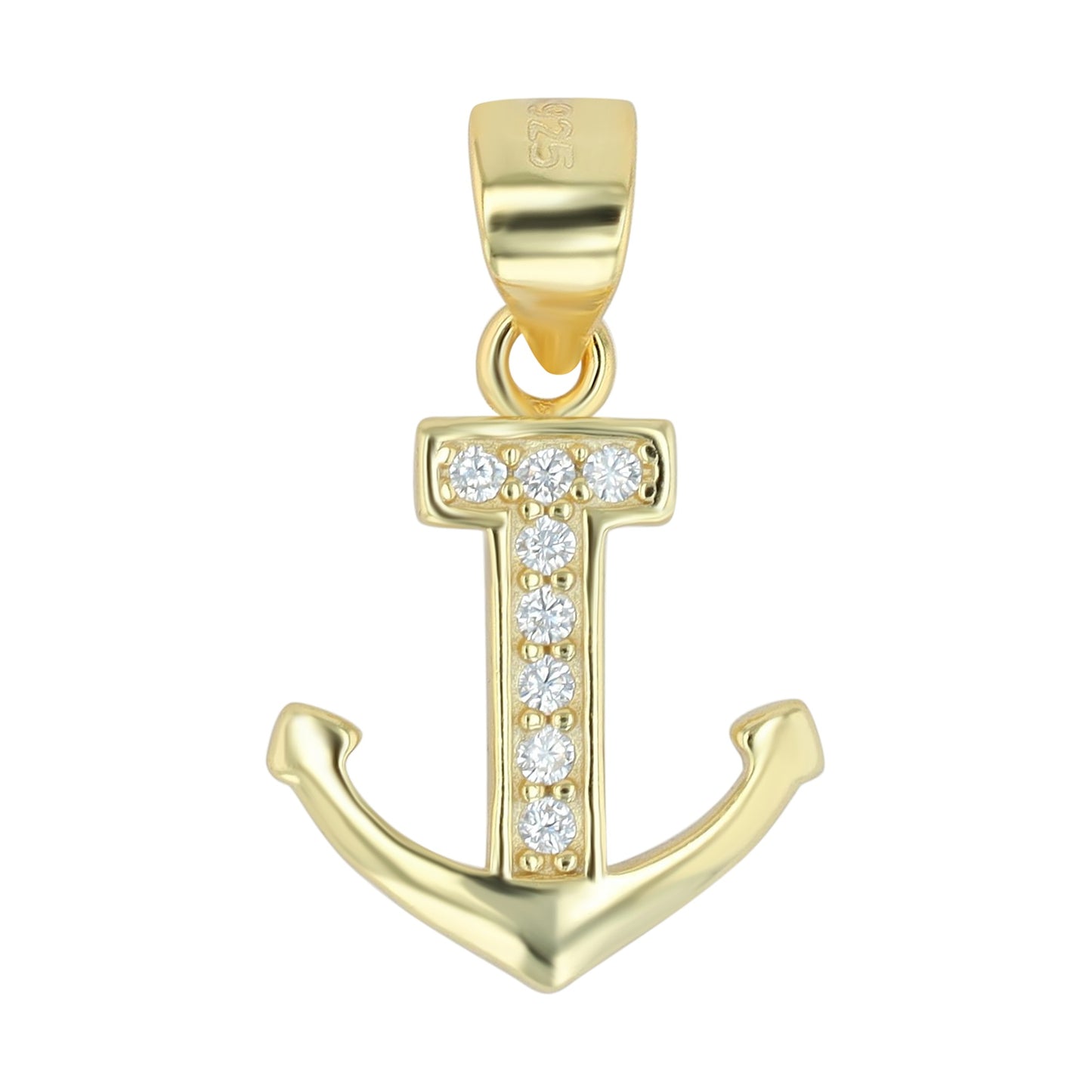 Damen Anhänger aus 925 Silber mit Zirkonia