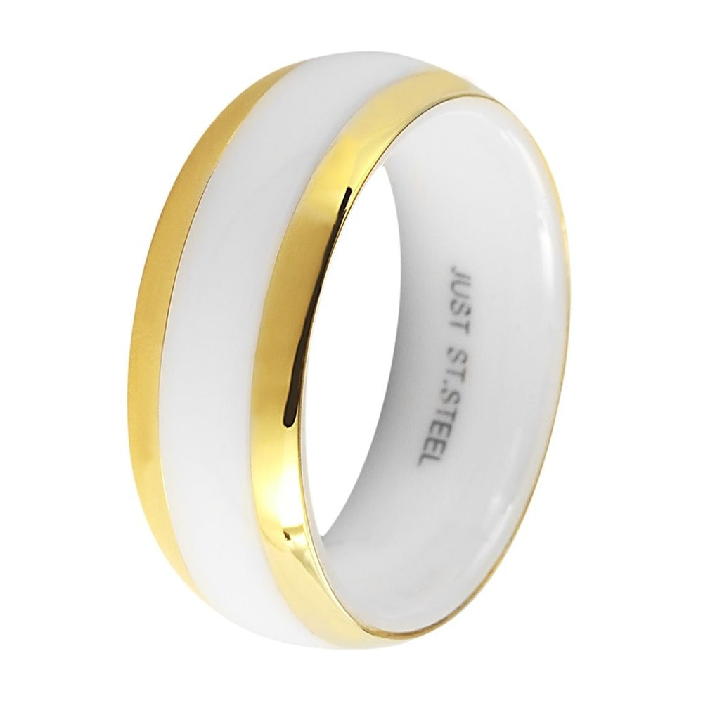 Damen Ring aus Edelstahl