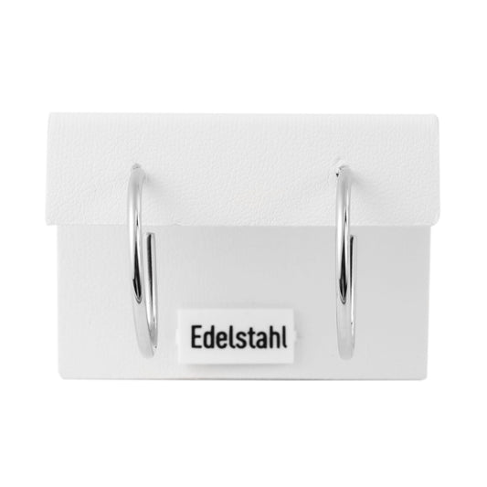 Damen Ohrringe – Creole aus Edelstahl