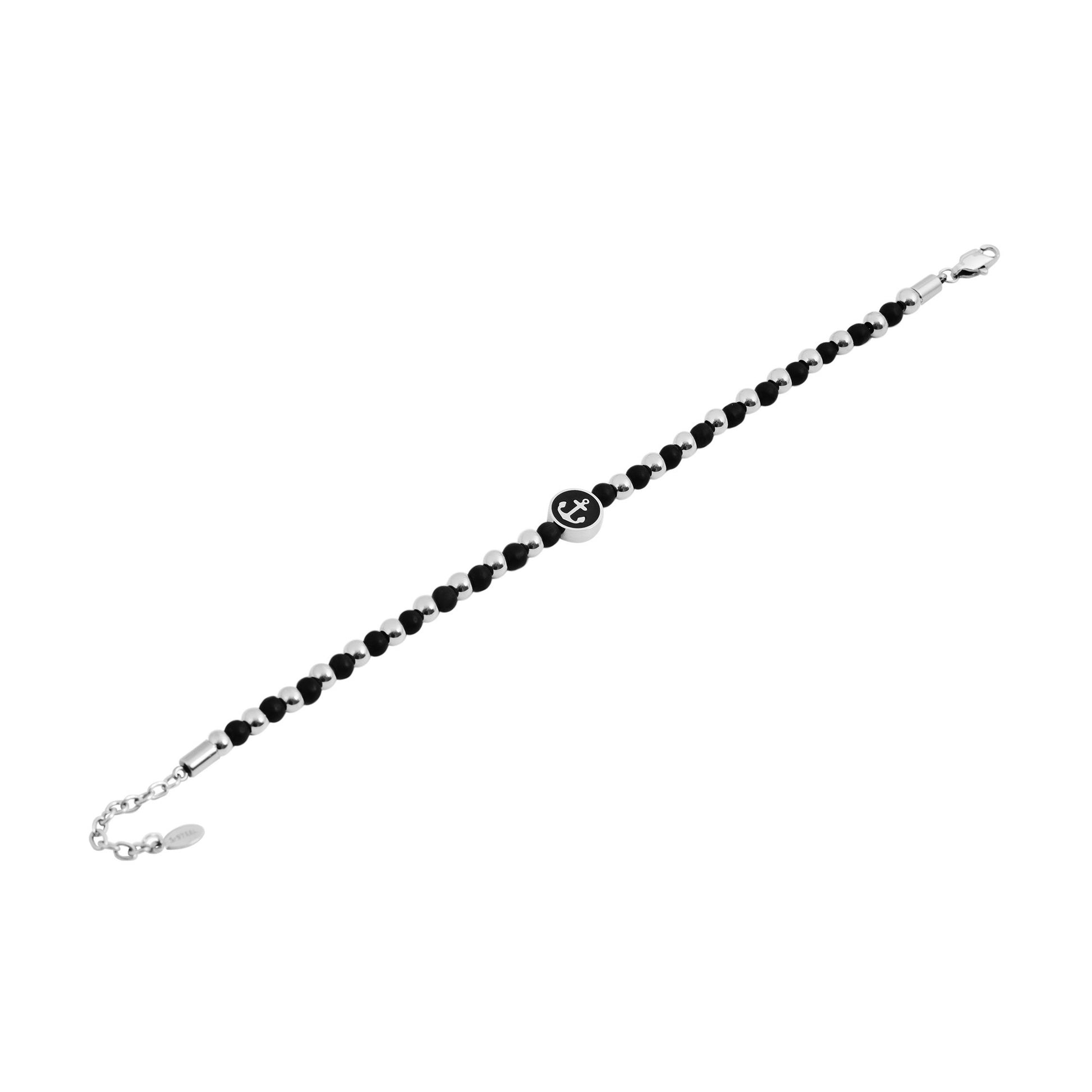 Unisex Armband – Kugelarmband aus Edelstahl 19+3 cm