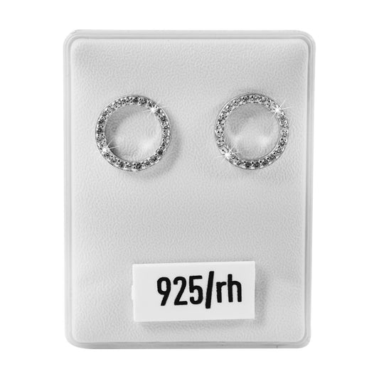 Damen Ohrringe – Ohrstecker aus 925 Silber mit Zirkonia