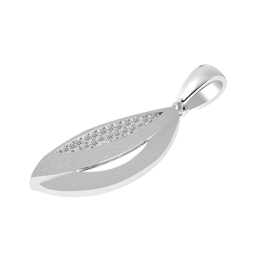 Damen Anhänger aus 925 Silber mit Zirkonia