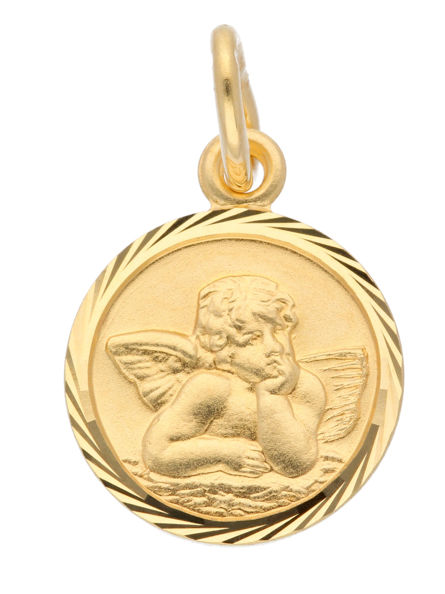Adelia´s 333 Gold Anhänger Amor Ø 12 mm