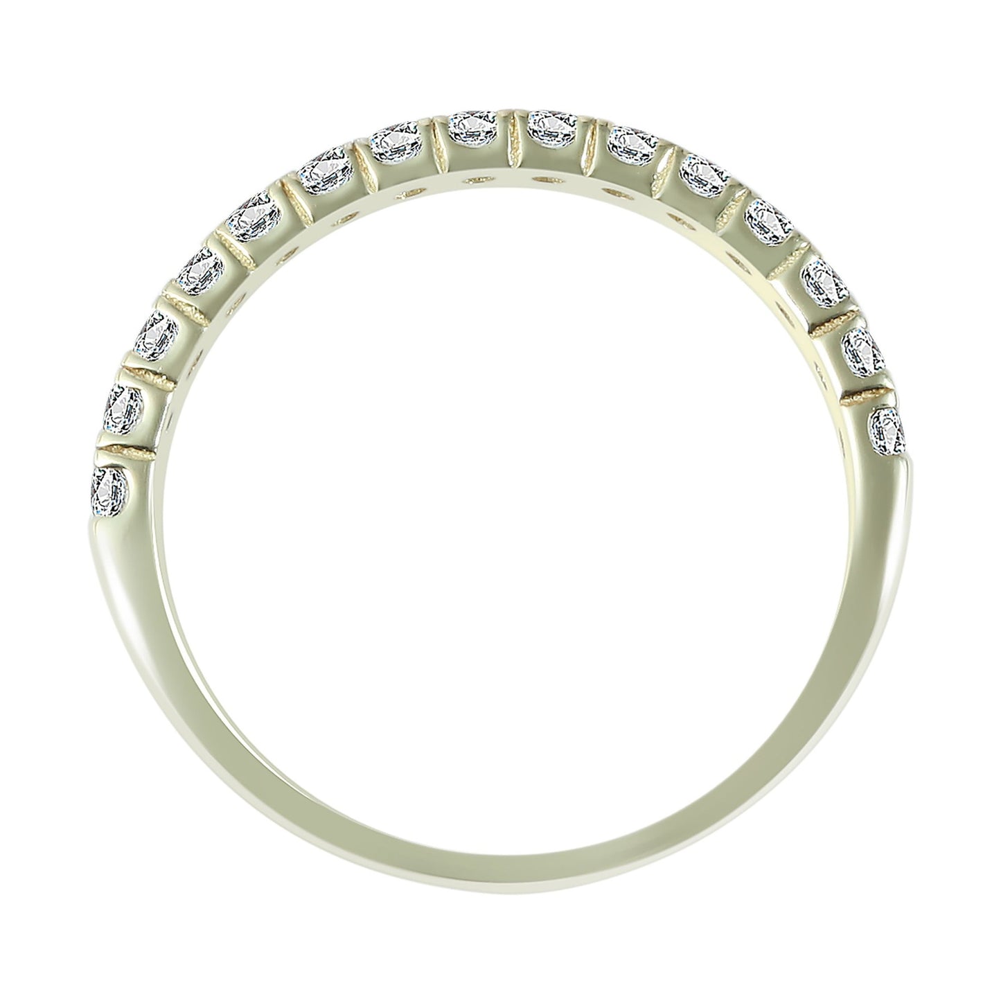Damen Ring aus 333 Gold mit Zirkonia