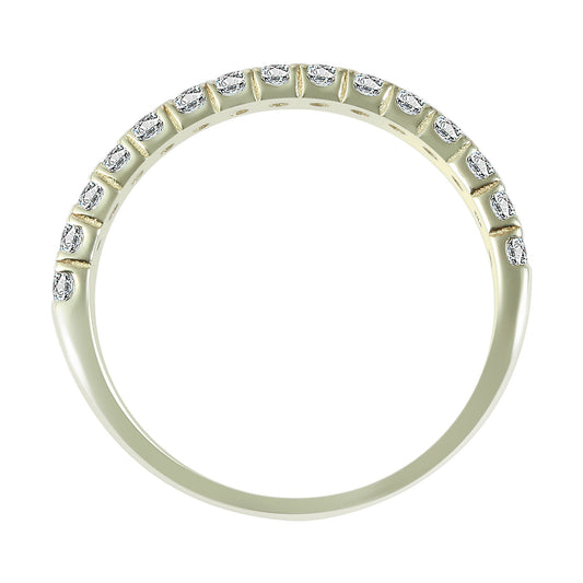 Damen Ring aus 333 Gold mit Zirkonia