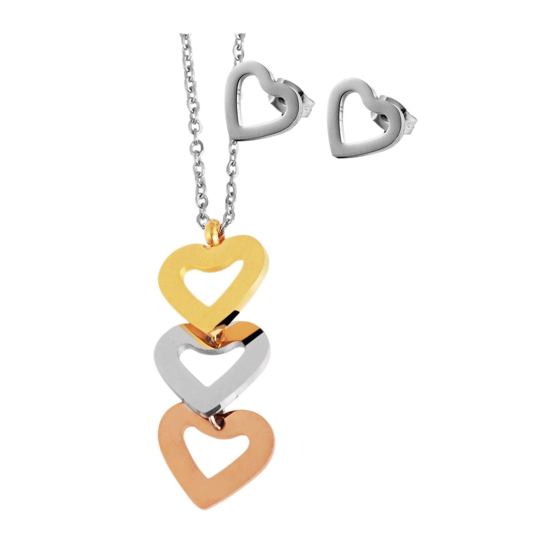 Damen Halskette mit Anhänger – aus Edelstahl