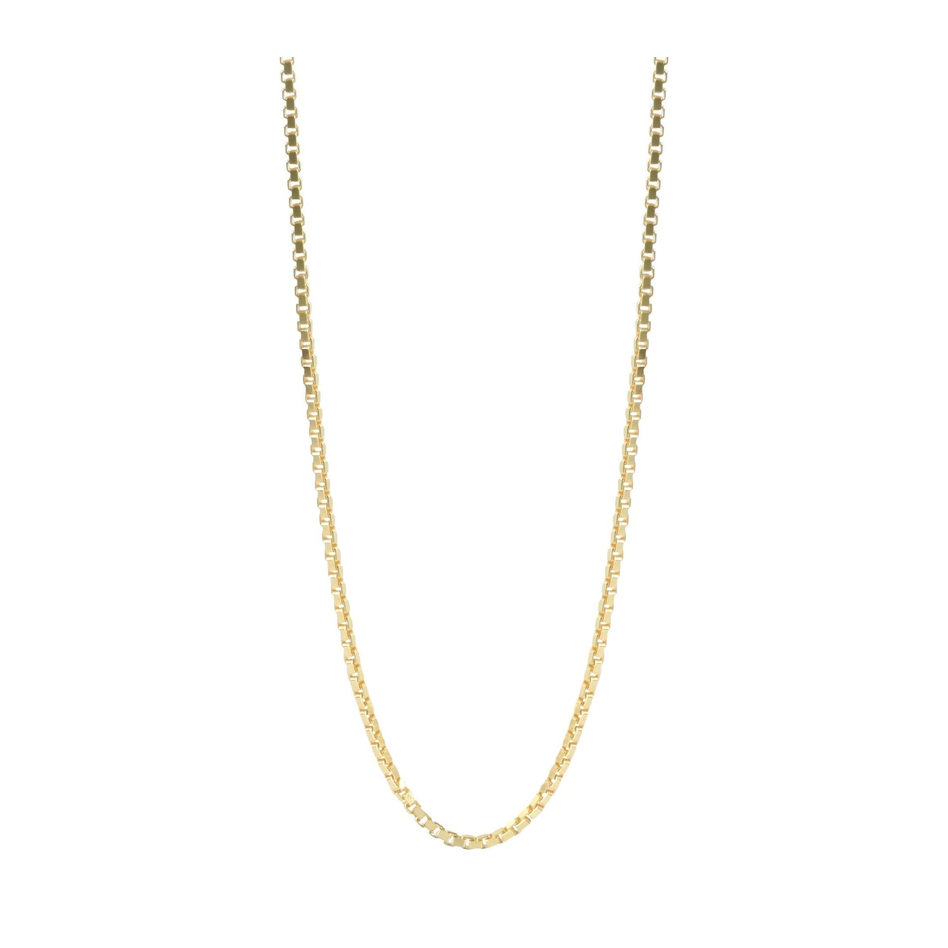 Unisex Halskette – Venezianerkette aus 333 Gold 40 cm