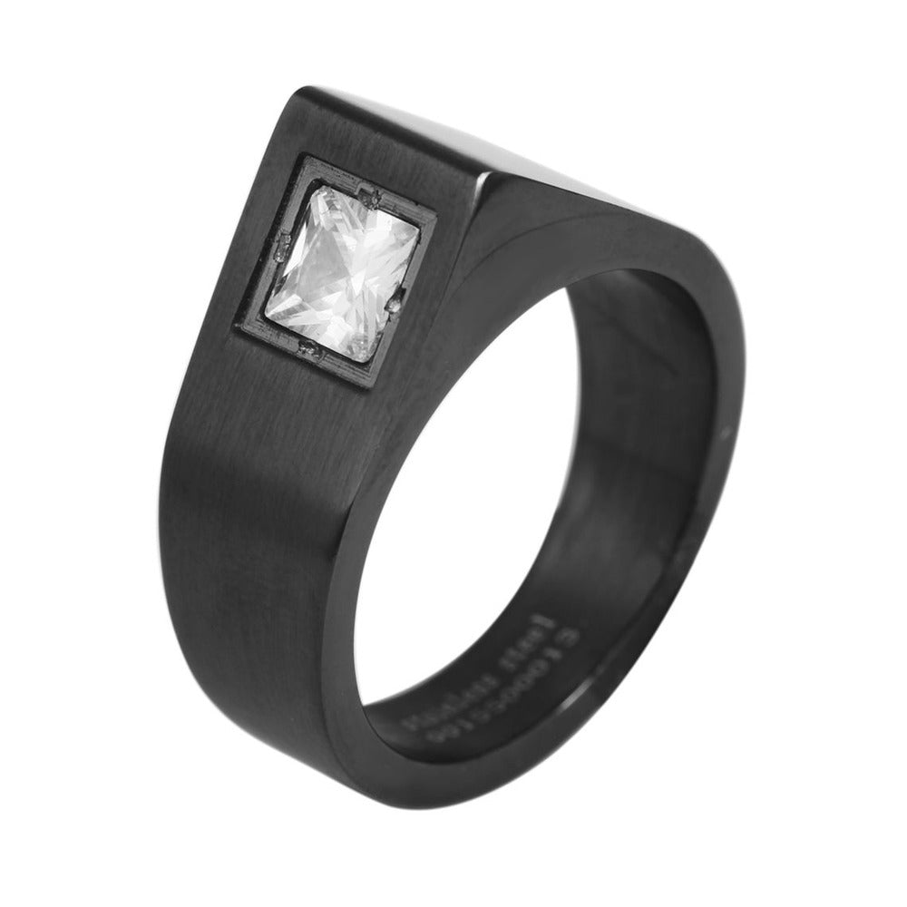 Damen Ring aus Edelstahl
