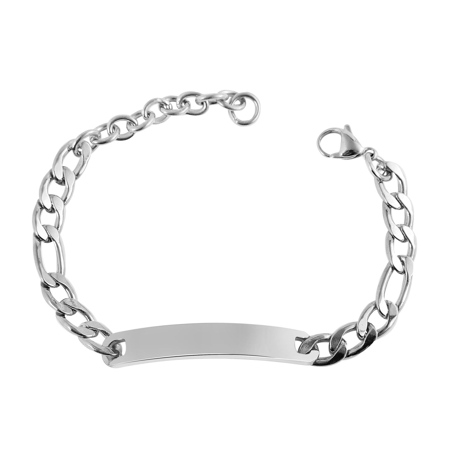 Unisex Armband – Panzerarmband aus Edelstahl 16 cm