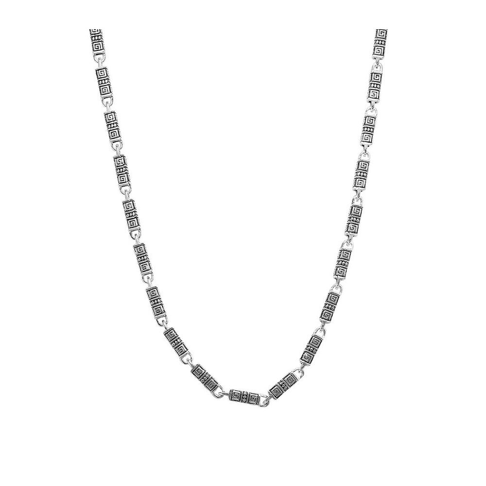 Herren Halskette aus 925 Silber 62 cm
