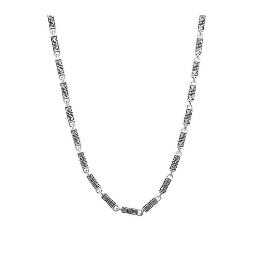 Herren Halskette aus 925 Silber 62 cm