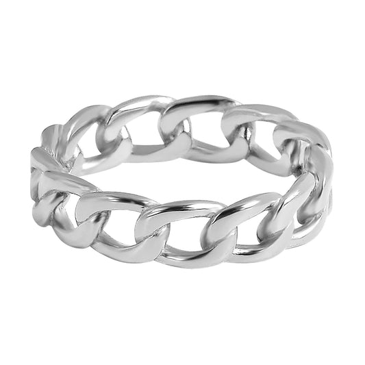 Damen Ring aus Edelstahl