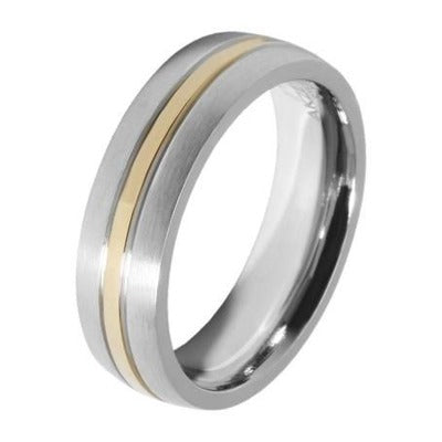 Unisex Ring aus Edelstahl