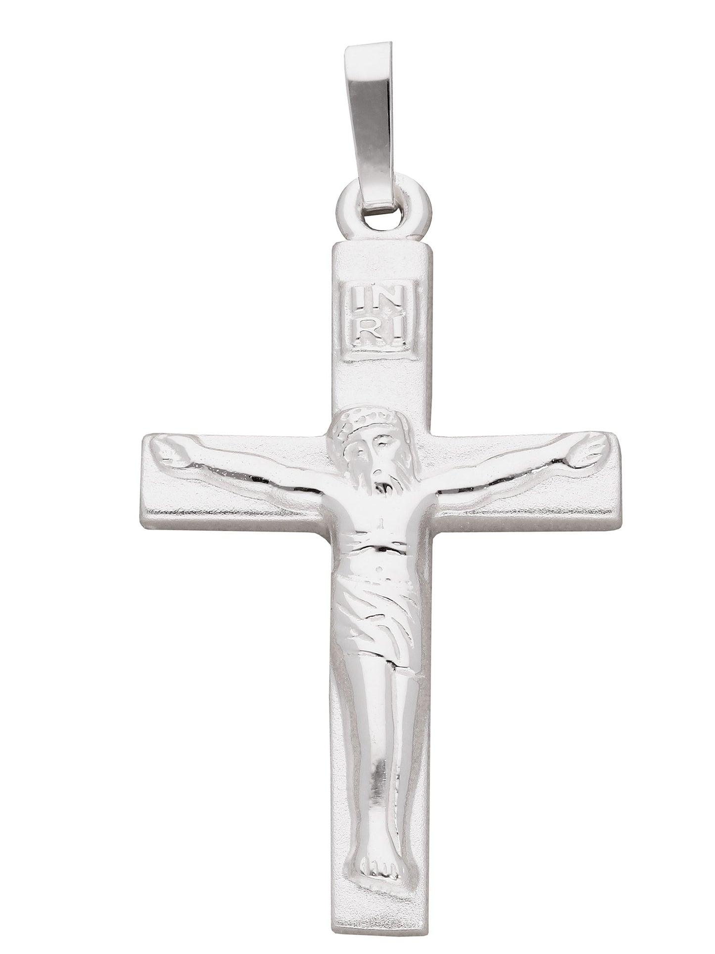 Adelia´s 925 Silber Kreuz Anhänger Korpus