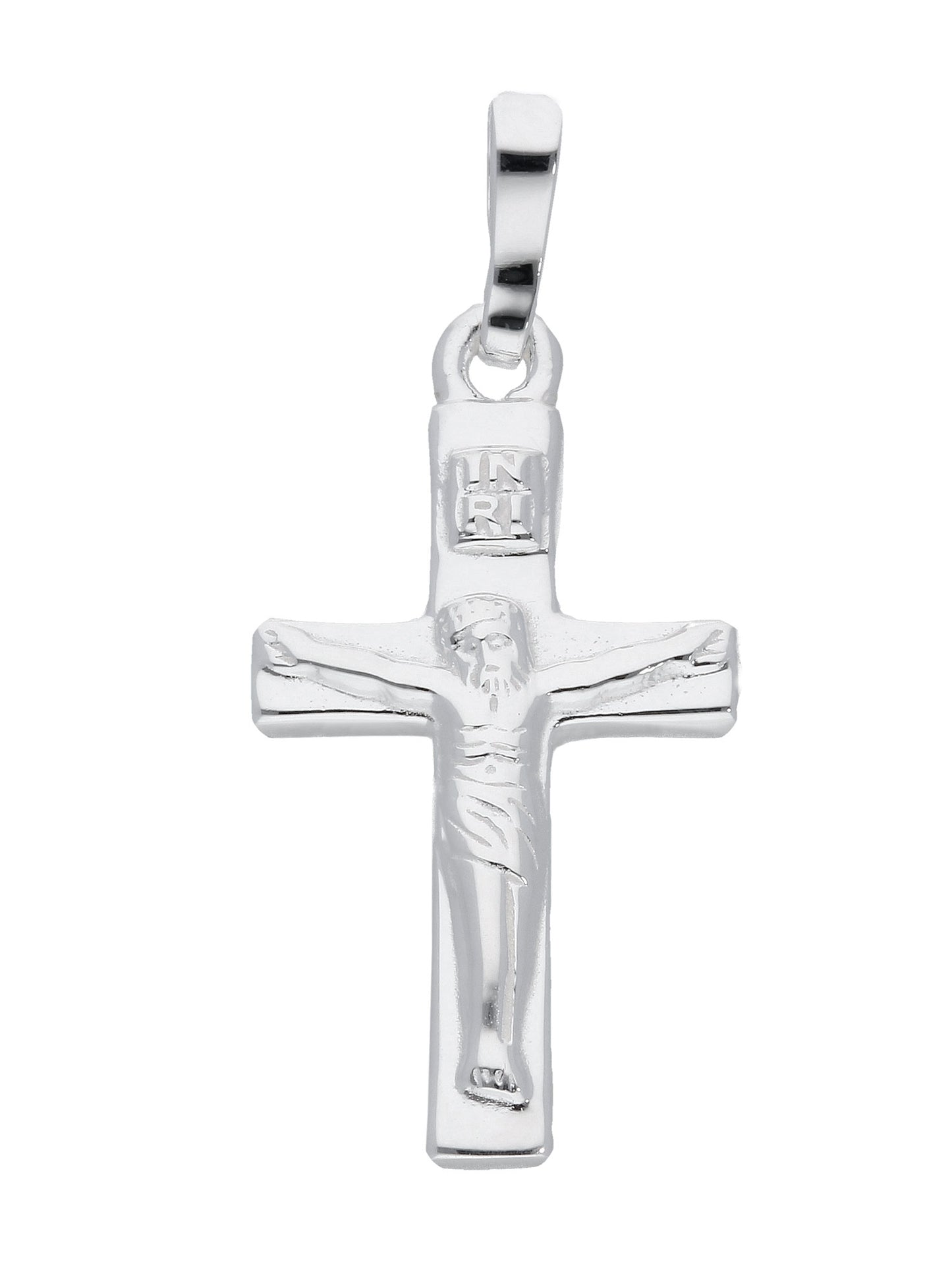 Adelia´s 925 Silber Kreuz Anhänger Korpus