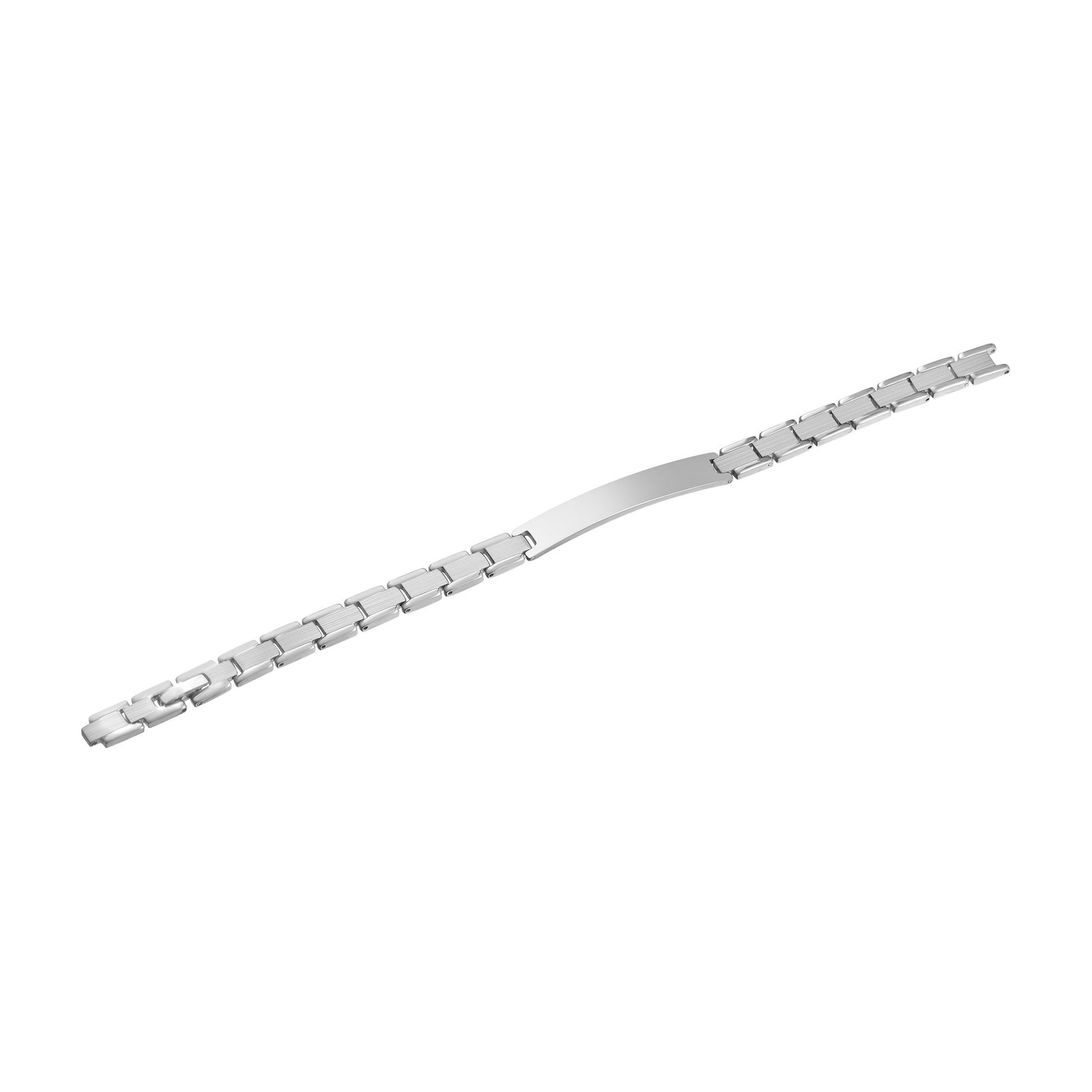 Unisex Armband – Gliederarmband aus Edelstahl 21,5 cm