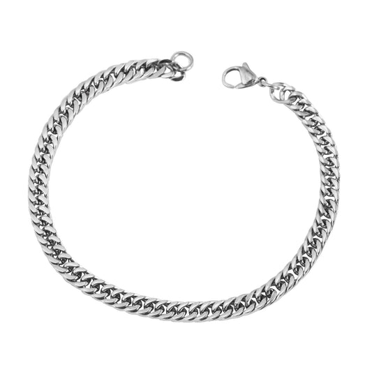 Unisex Armband aus Edelstahl 23 cm