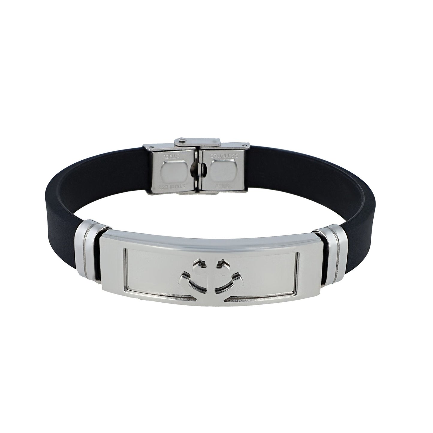 Unisex Armband aus Silikon 17 cm