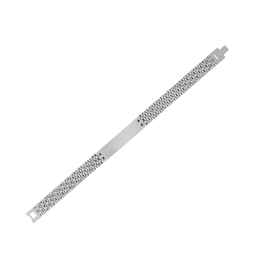 Unisex Armband – Gliederarmband aus Edelstahl 20,5 cm