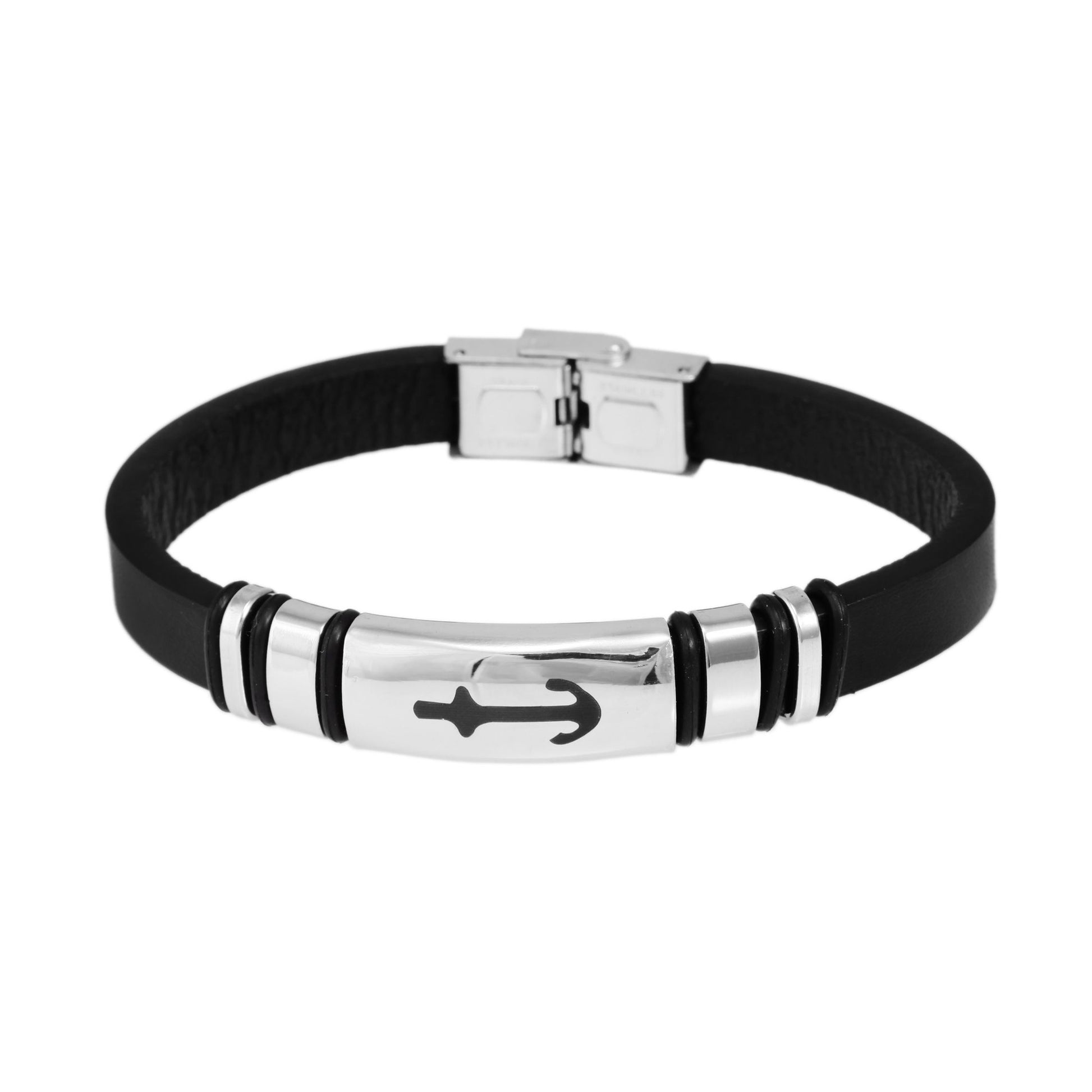 Unisex Armband aus Leder 21 cm