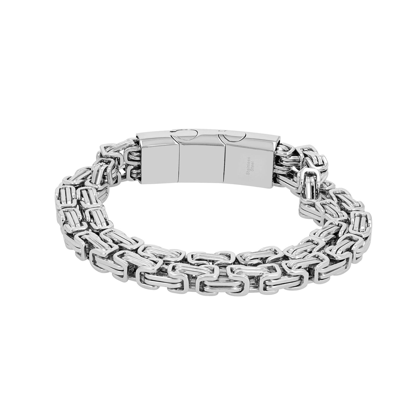 Herren Armband aus Edelstahl 19 cm