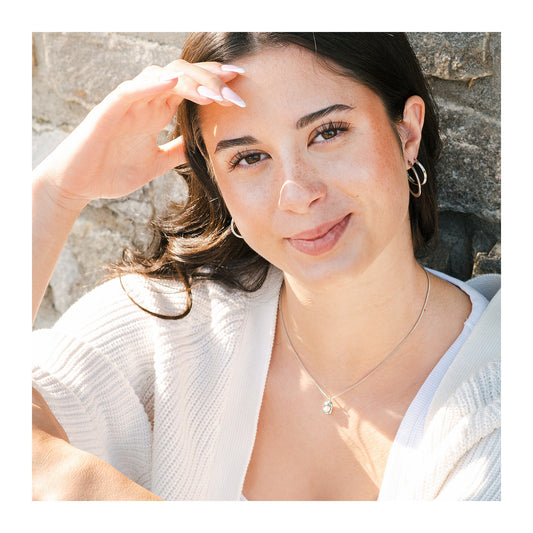 Damen Ohrringe – Creole aus Edelstahl