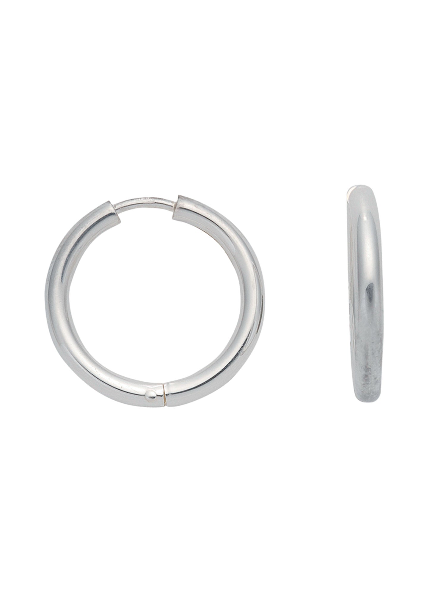 Adelia´s 925 Silber Ohrringe   Creolen Ø 20,7 mm
