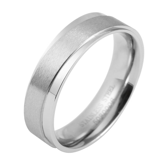 Herren Ring aus Edelstahl