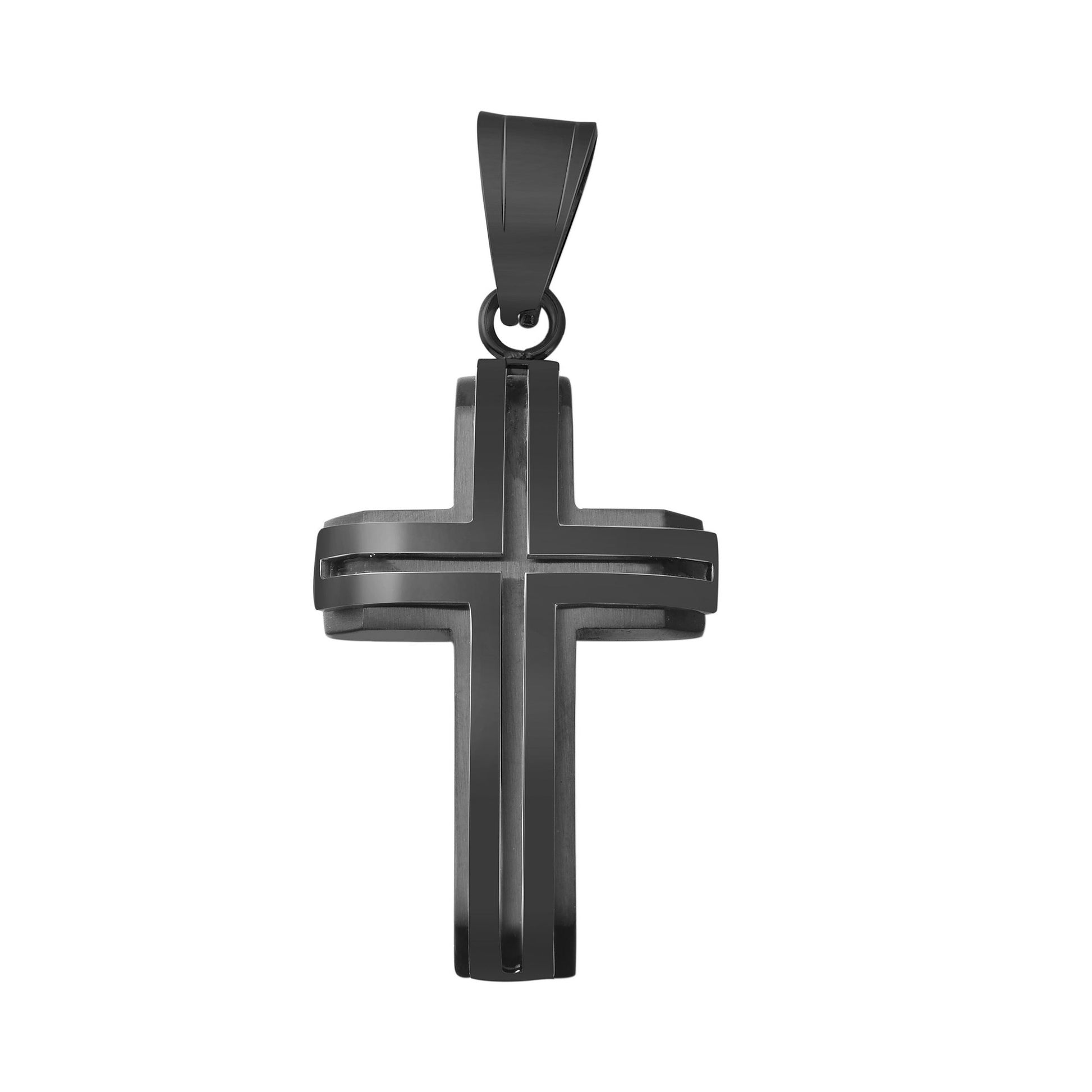 Unisex Anhänger – Kreuz Kreuzanhänger aus Edelstahl