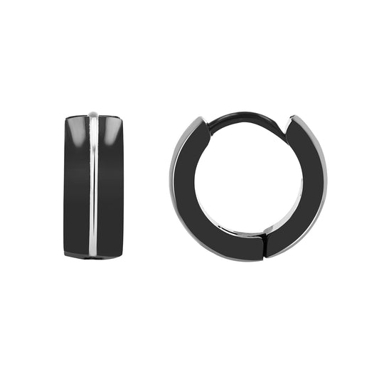 Unisex Ohrringe – Creole aus Edelstahl