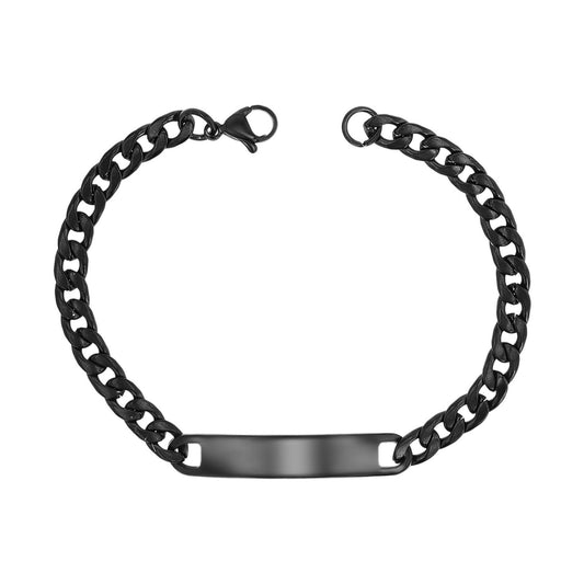 Damen Armband – Panzerarmband aus Edelstahl 18 cm