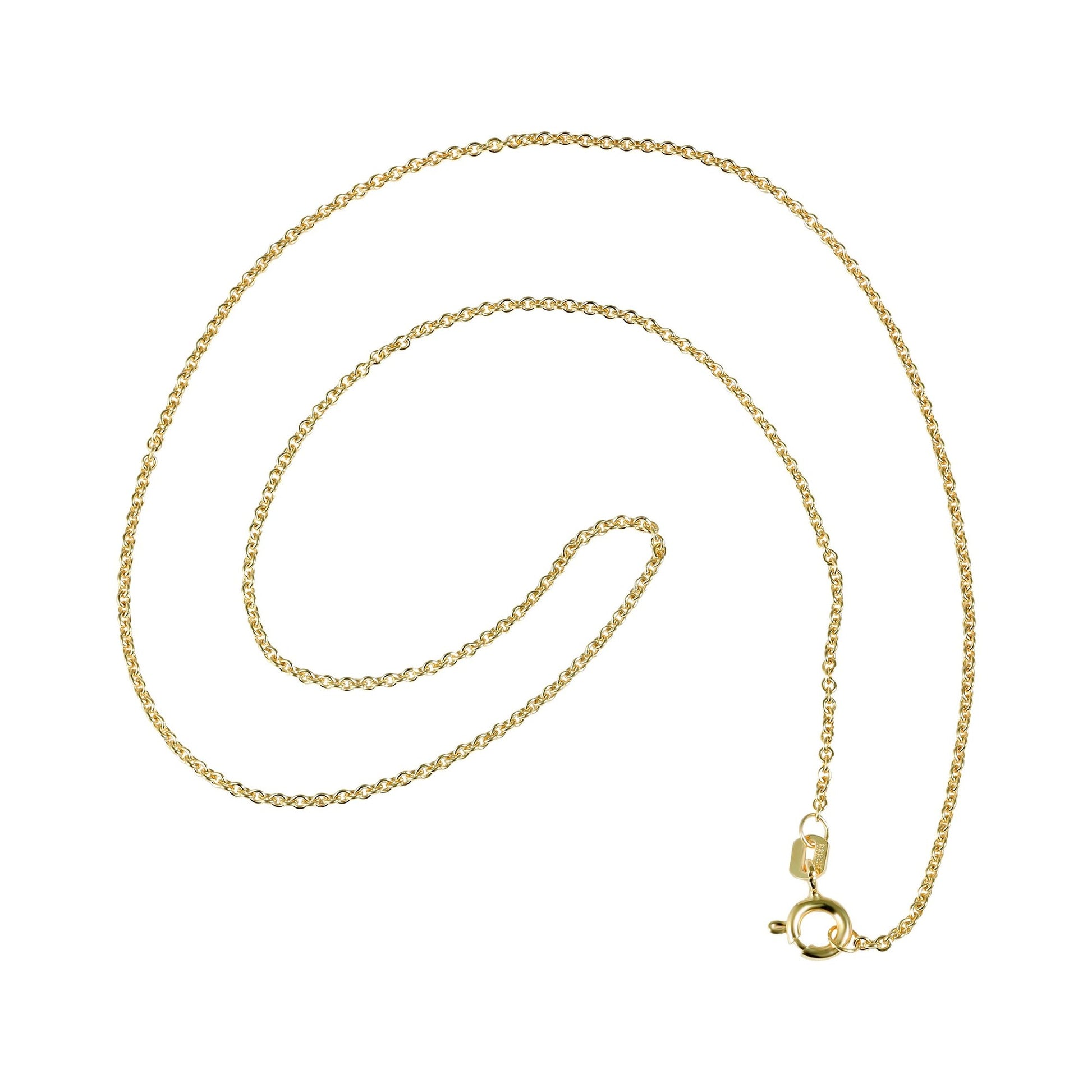 Unisex Halskette – Ankerkette aus 333 Gold 50 cm