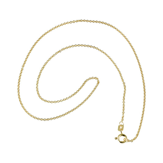 Unisex Halskette – Ankerkette aus 333 Gold 50 cm