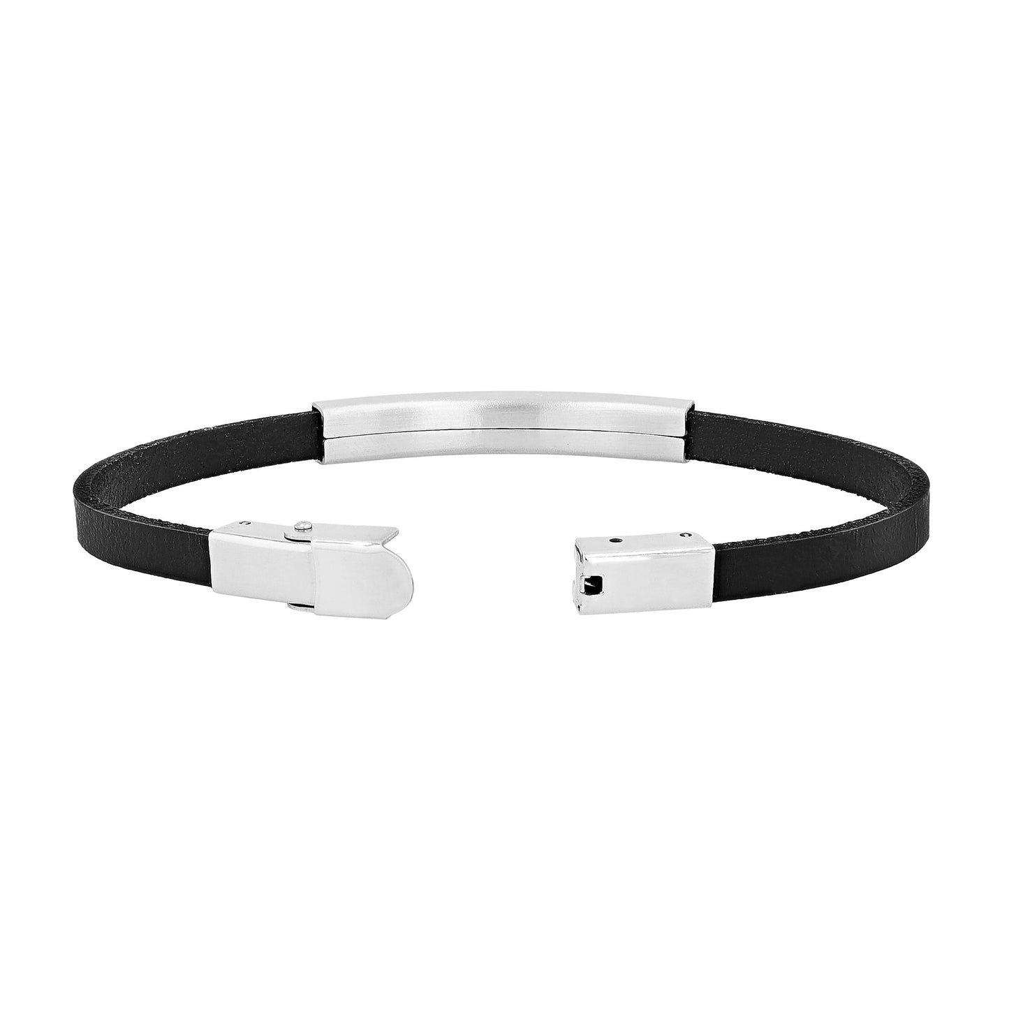 Herren Armband aus Leder 21 cm