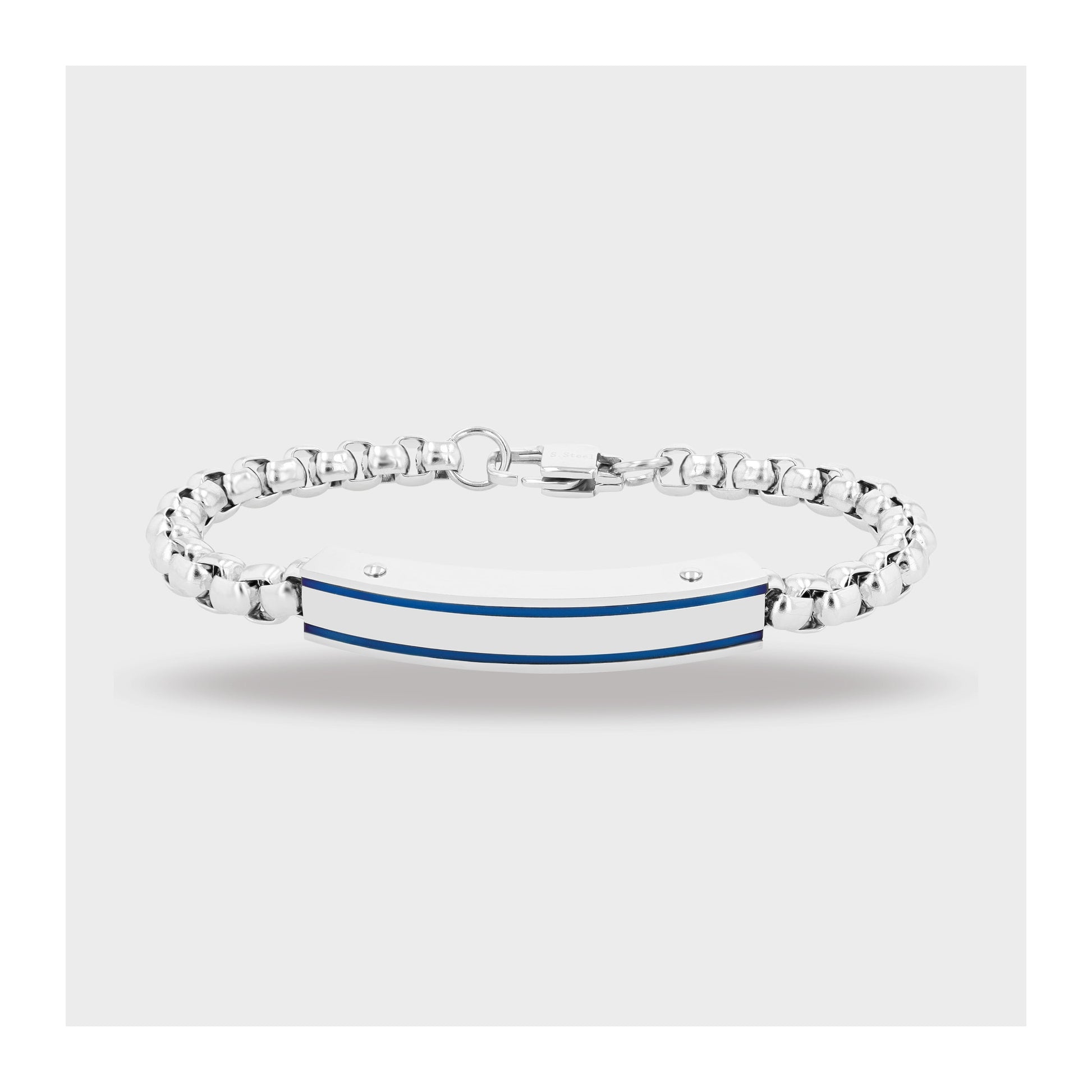 Herren Armband aus Edelstahl 20,5 cm