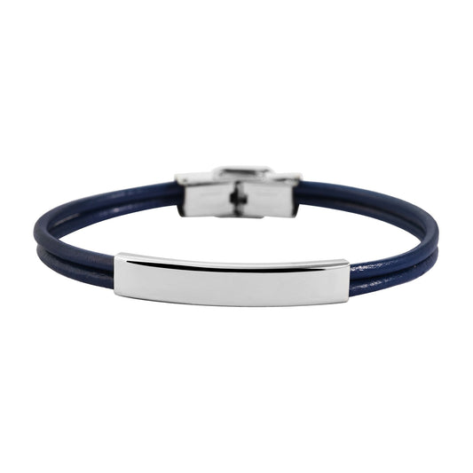 Damen Armband aus Leder 21 cm