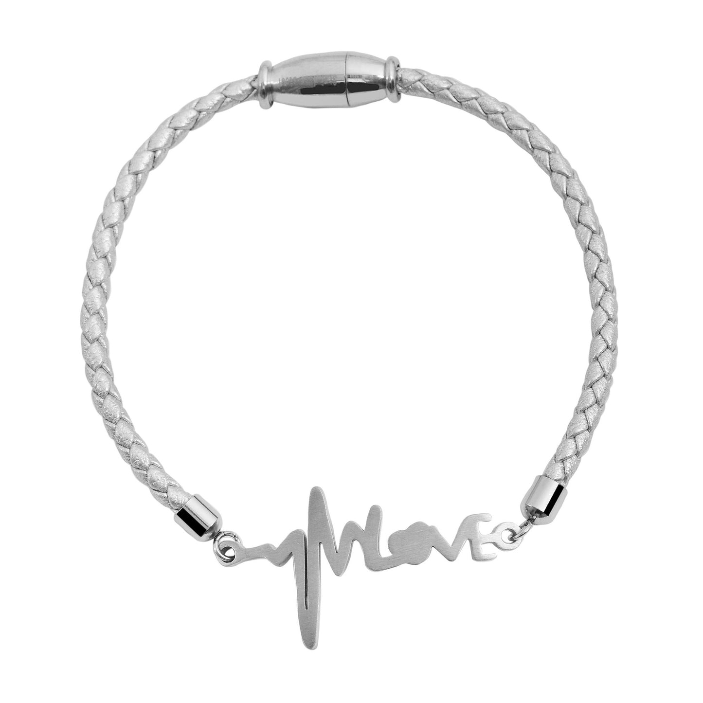 Damen Armband – Armreif aus Leder 17 cm